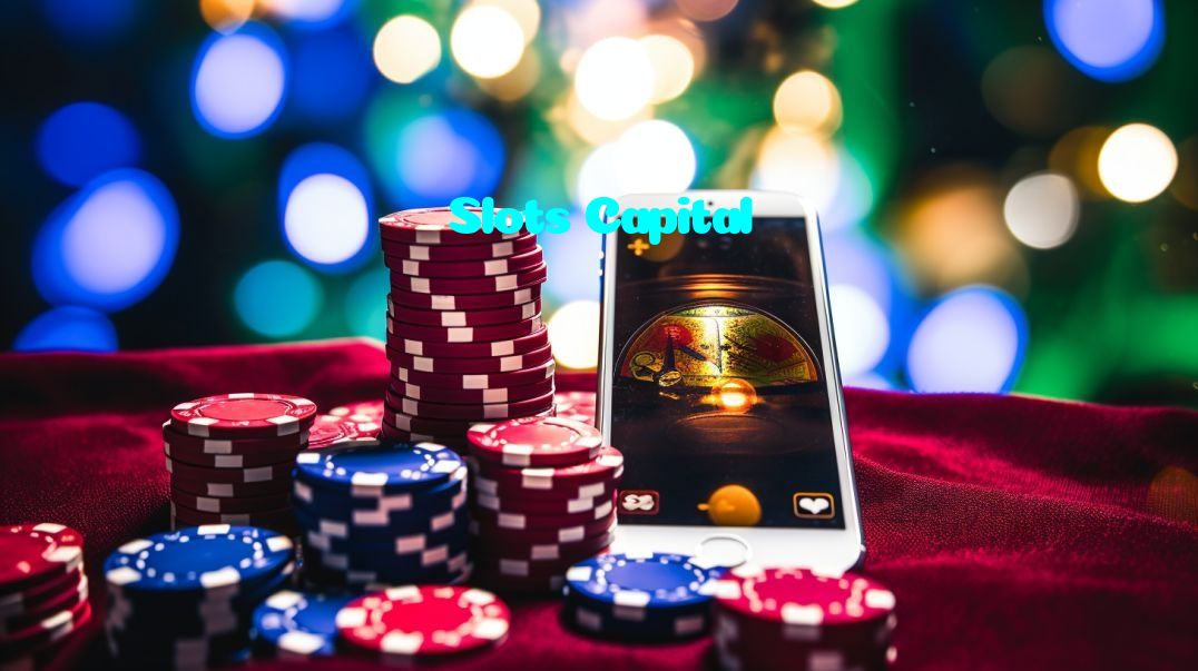 Slots Capital casino presented on mobile device in Pakistan with slots and live games